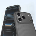 Corrugated tpu soft shell suitable for iphone16 mobile phone case 17pro large window design anti-fingerprint all-inclusive protective case