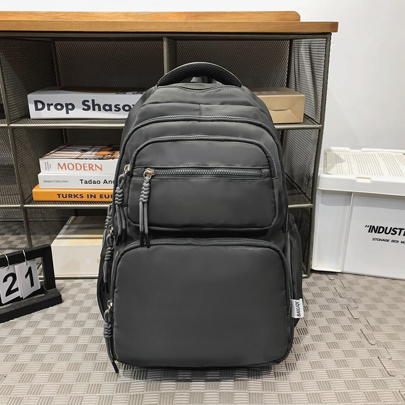 High school student large capacity backpack - lightweight, waterproof, commuter, laptop backpack - unisex, school style