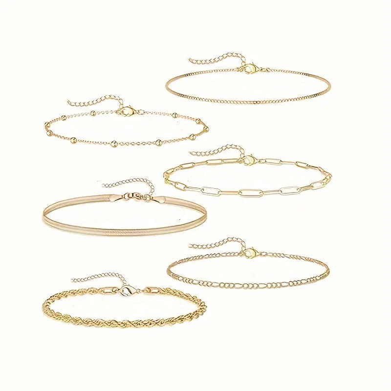 20245 anklet zircon devil's eye anklet heart butterfly ankle joint devil's eye anklet