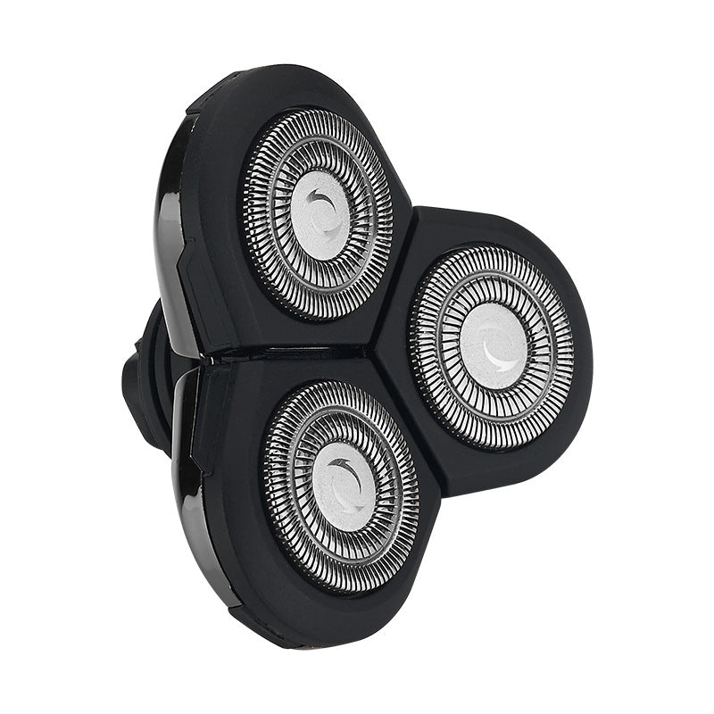 Electric shaver replacement heads, dual-ring floating head, compatible with multiple brands, accessories, charging cable wholesale