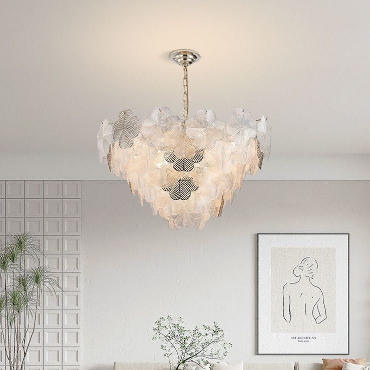 2025 New Modern Light Luxury Lighting Luxury Atmosphere Living Room Main Light Bedroom French Villa Dining Room Crystal Chandelier