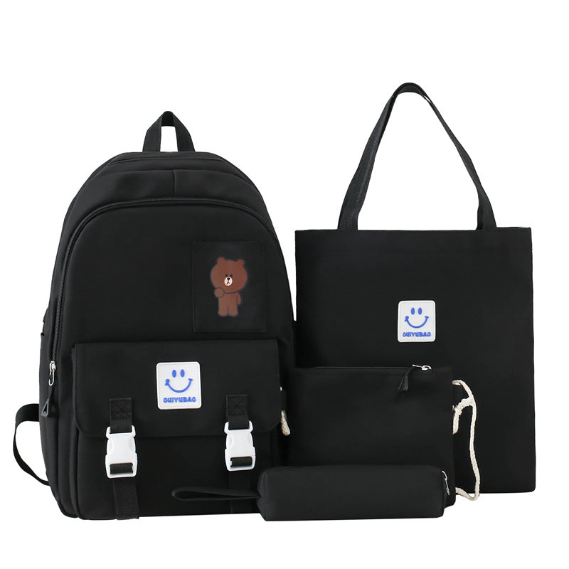 Cross-border 2025 new trend Mori school backpack Korean version of simple and fashionable student casual schoolbag