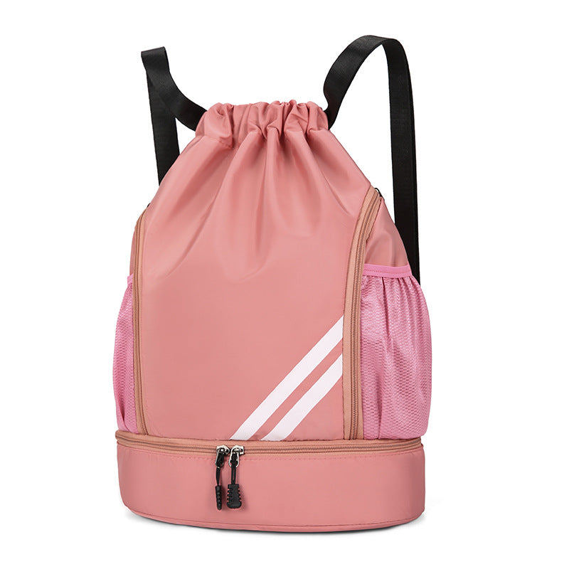 New bundle bag backpack casual travel bag large capacity folding backpack sports basketball bag travel shoes warehouse bag