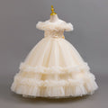 New wholesale girl's dress, fluffy wedding dress, princess dress, flower girl dress, piano recital dress, kids dress