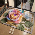 rose diatom mud floor mat bathroom absorbent mat entrance door mat bathroom door quick-drying mat non-slip foot mat