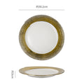 Nordicinsaccessible luxury thread plate stylish restaurant steak plate creative western food pasta plate ceramic dessert plate