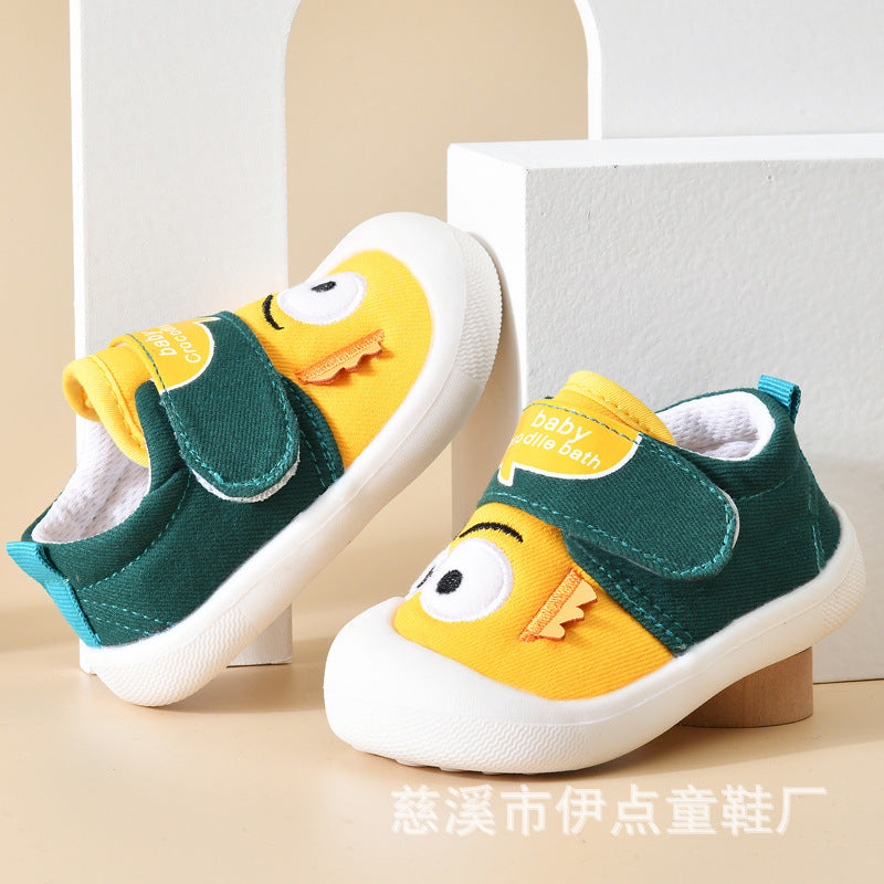 autumn collection: new fall toddler shoes for baby girls (0-1-3 years) - soft cloth spring/autumn first walker shoes for baby boys