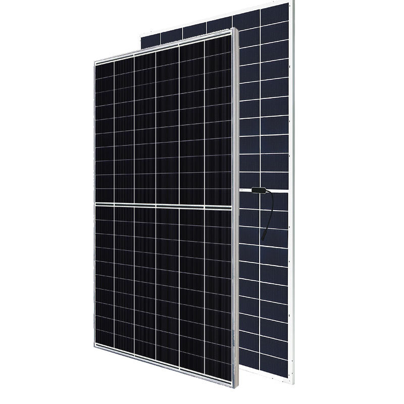 阿特斯太阳能板615-645W双面单晶硅大功率光伏板组件电池片发电板