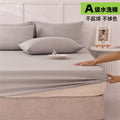 Bed sheets single piece fitted sheet all-inclusive bed cover mattress protector washed cotton summer maternal and infant washed cotton fitted sheet three-piece set