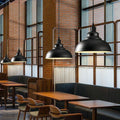 Loft retro minimalist creative restaurant pendant light - american industrial style nostalgic bar, hotel, and restaurant decorative lighting fixture for commercial projects