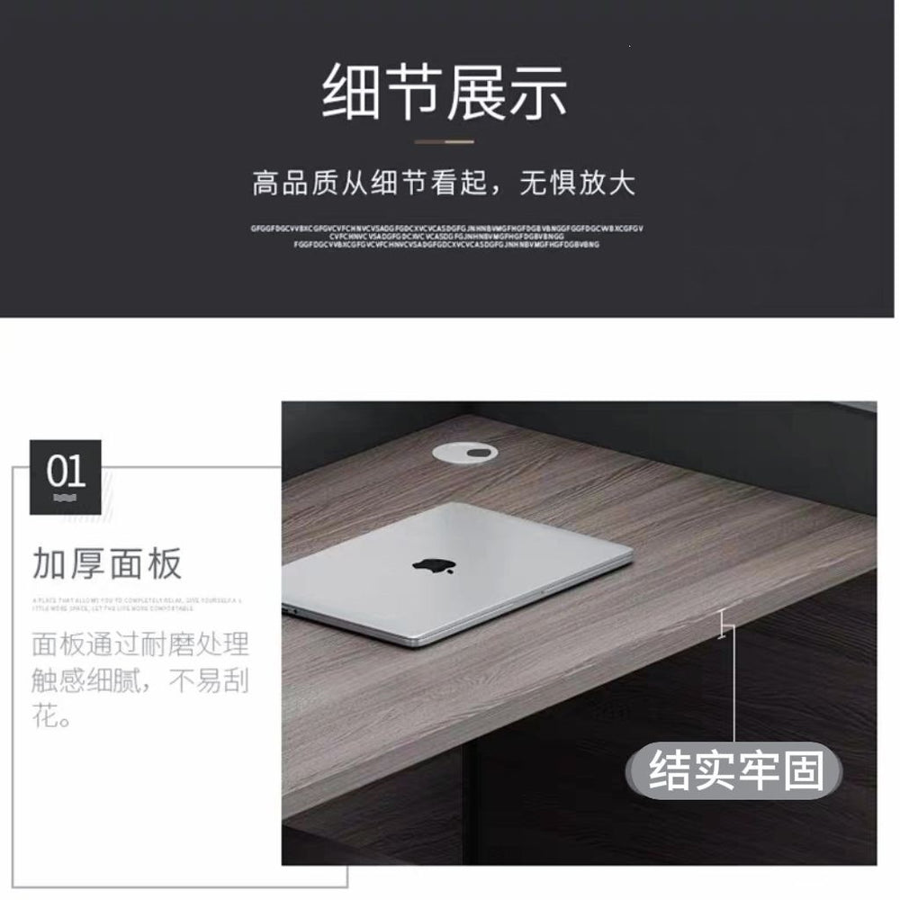 Office desk and chair set, staff workstation, desk, single/double desk, partitioned desk, soundproof desk - clearance sale