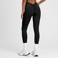 high waist peach butt fitness yoga pants sports butt lift high elastic naked breathable yoga pants personalized