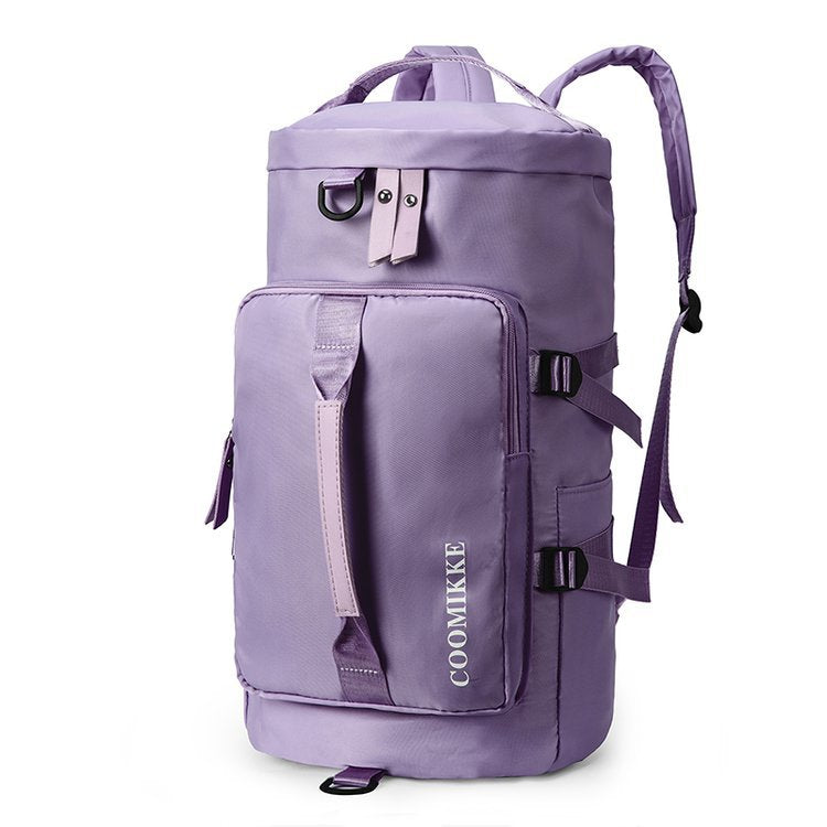 New Portable Leisure Fitness Sports Bag Business Trip Large Capacity Short-haul Travel Bag Dry and Wet Separation Double Back Luggage