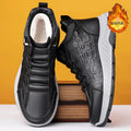 Men's winter bestseller: 2025 new fleece-lined warm cotton shoes - modern chinese style, extra thick, casual sneakers for men
