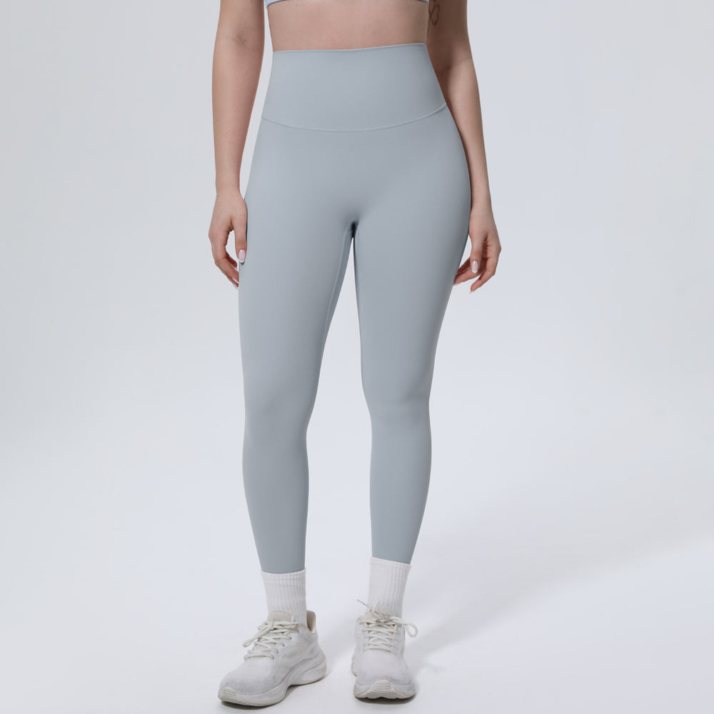 new arrival brushed yoga pants high waist hip lift anti-roll peach butt fitness pants quick-drying tight sports pants for women