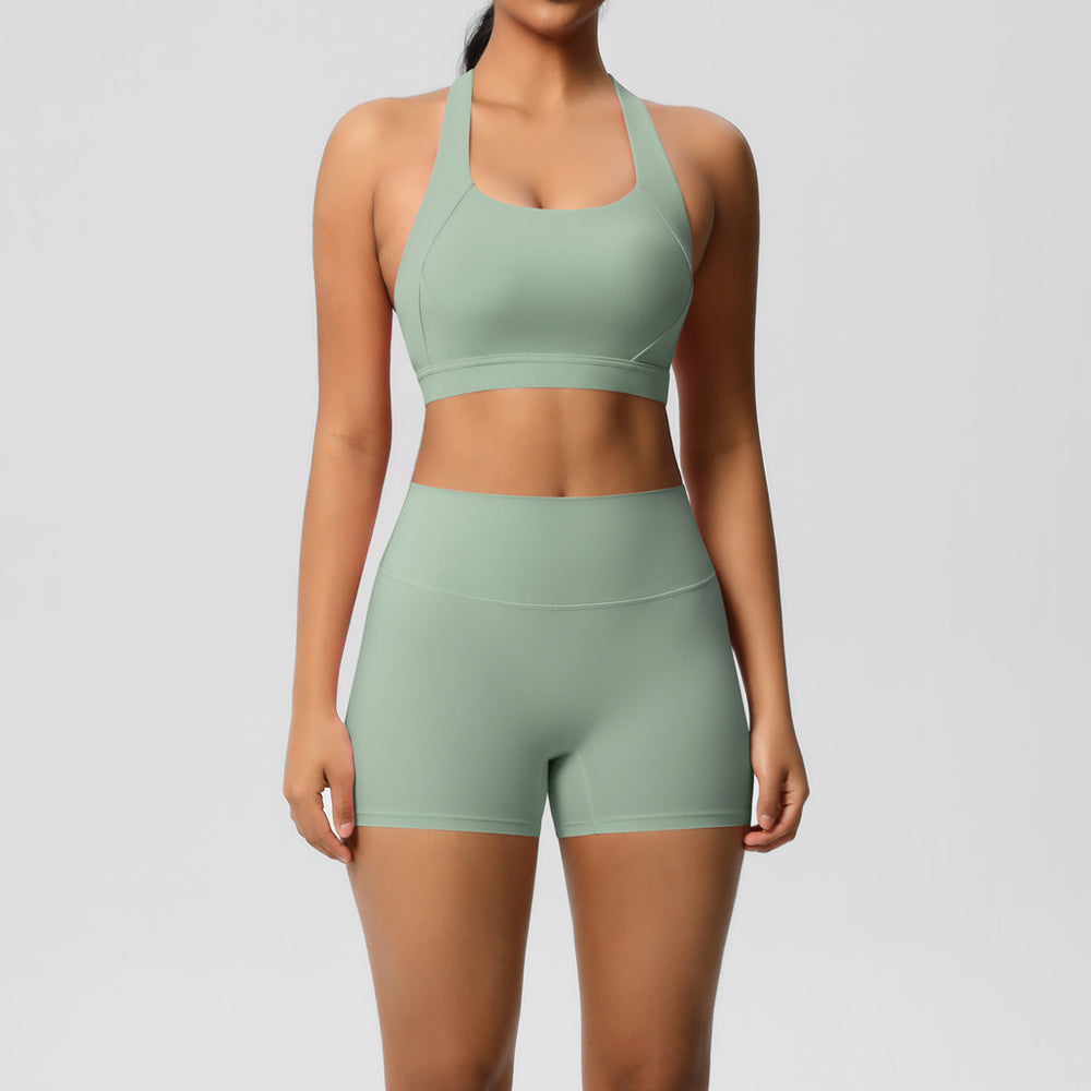 cloud feel outdoor casual running fitness suit high-intensity sports quick-drying tight butt lifting yoga suit