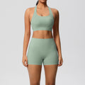 cloud feel outdoor casual running fitness suit high-intensity sports quick-drying tight butt lifting yoga suit