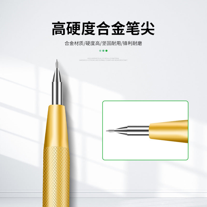 Tile marking needle alloy steel metal marking pen steel needle fitter pointed needle drawing line marker pen needle flying needle tool