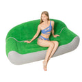 Compression sofa cross-border pvc flocking inflatable sofa lazy sofa outdoor lounge chair air cushion