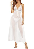 European and american cross-border hot-selling wholesale lingerie: lace, hollow-out, see-through, plus size sexy lingerie, nightgowns, and long dresses - direct from the source