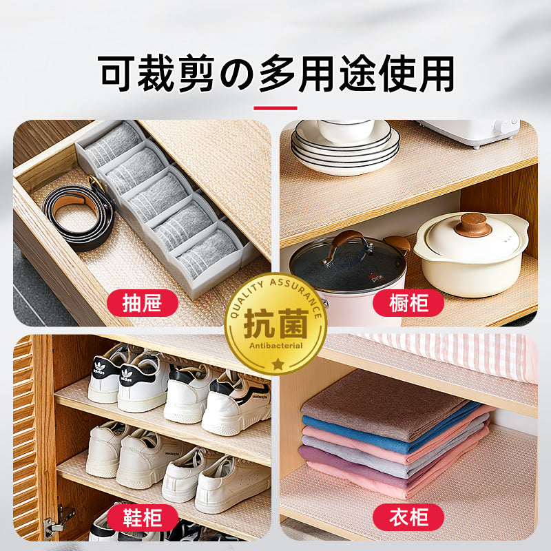 Household drawer pad paper transparent kitchen countertop pad waterproof, oil-proof and dirt-resistant cabinet pad dirt-resistant thickened shoe cabinet pad paper