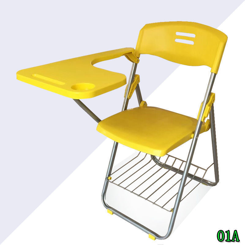 Class increase with writing board training chair folding conference chair student table chair institution teaching writing integrated chair