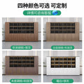Saint li boss's office accessible luxury file cabinet with light storage cabinet storage cabinet manager room background cabinet