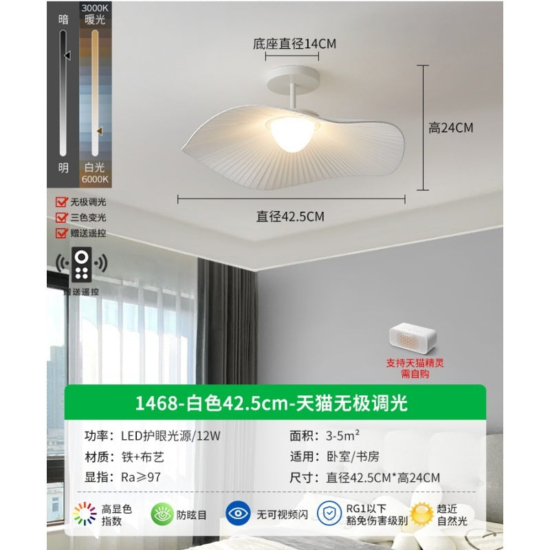 Aisle Corridor Light Cream Wind Ceiling Light Modern Simple Bedroom Room Light Log Entrance Balcony Lighting E