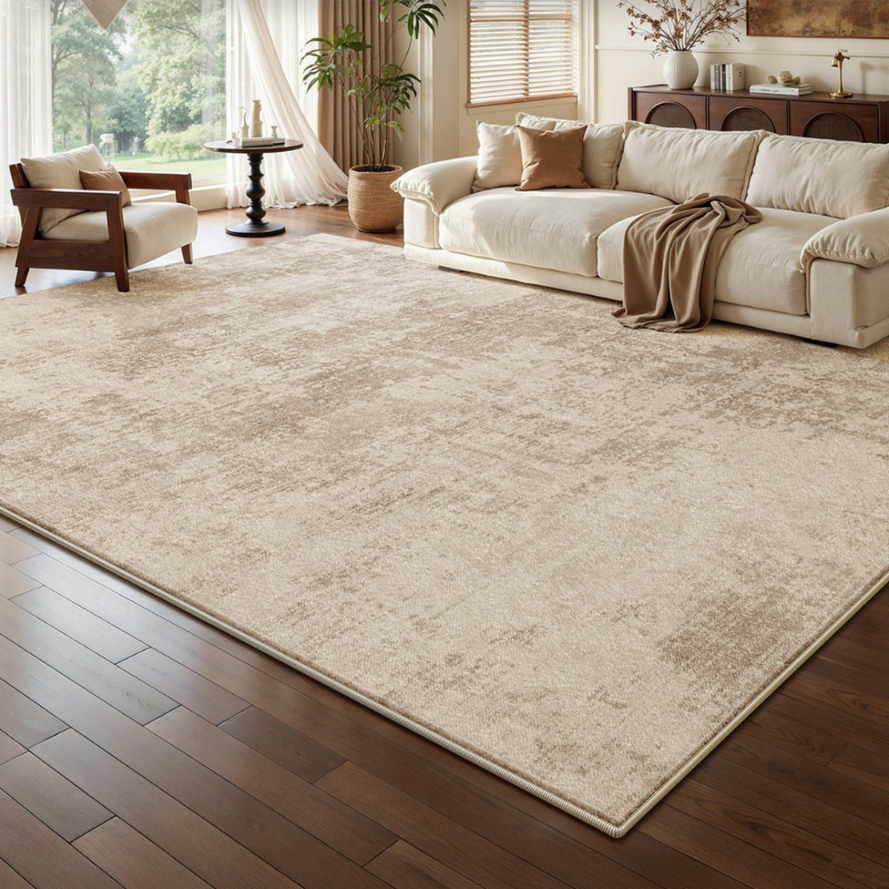 Italian minimalist style carpet, living room, light luxury, high-end sofa floor mat, bedroom, large area, full floor, home bedside blanket