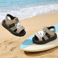 summer new arrivals: baby boys' casual cartoon sandals, stylish toddler soft-soled prewalker shoes, kids' shoes with squeaker