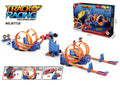 860cm pull-back 2-racer rotating track (with airplane)