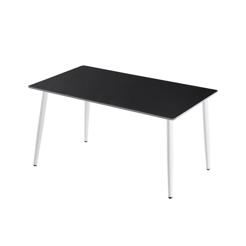 Rock slab dining table combination modern casual italian for home dining table small apartment rectangular simple dining table