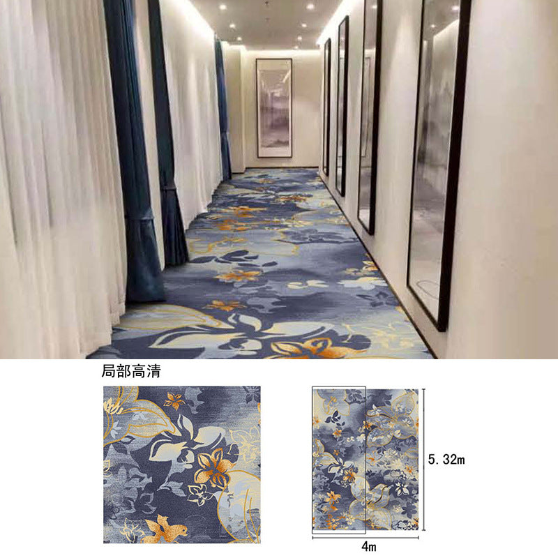 Haima 800g nylon carpet b1 hotel corridor banquet hall box club whole patchwork carpet carpet