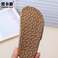 Vancahoboken boys' cork flip-flops -  summer new collection - kids' indoor/outdoor thong sandals