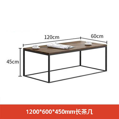 Long coffee table, living room, office, square, simple, modern furniture, for homeaccessible luxuryclassy sense, small apartment coffee table