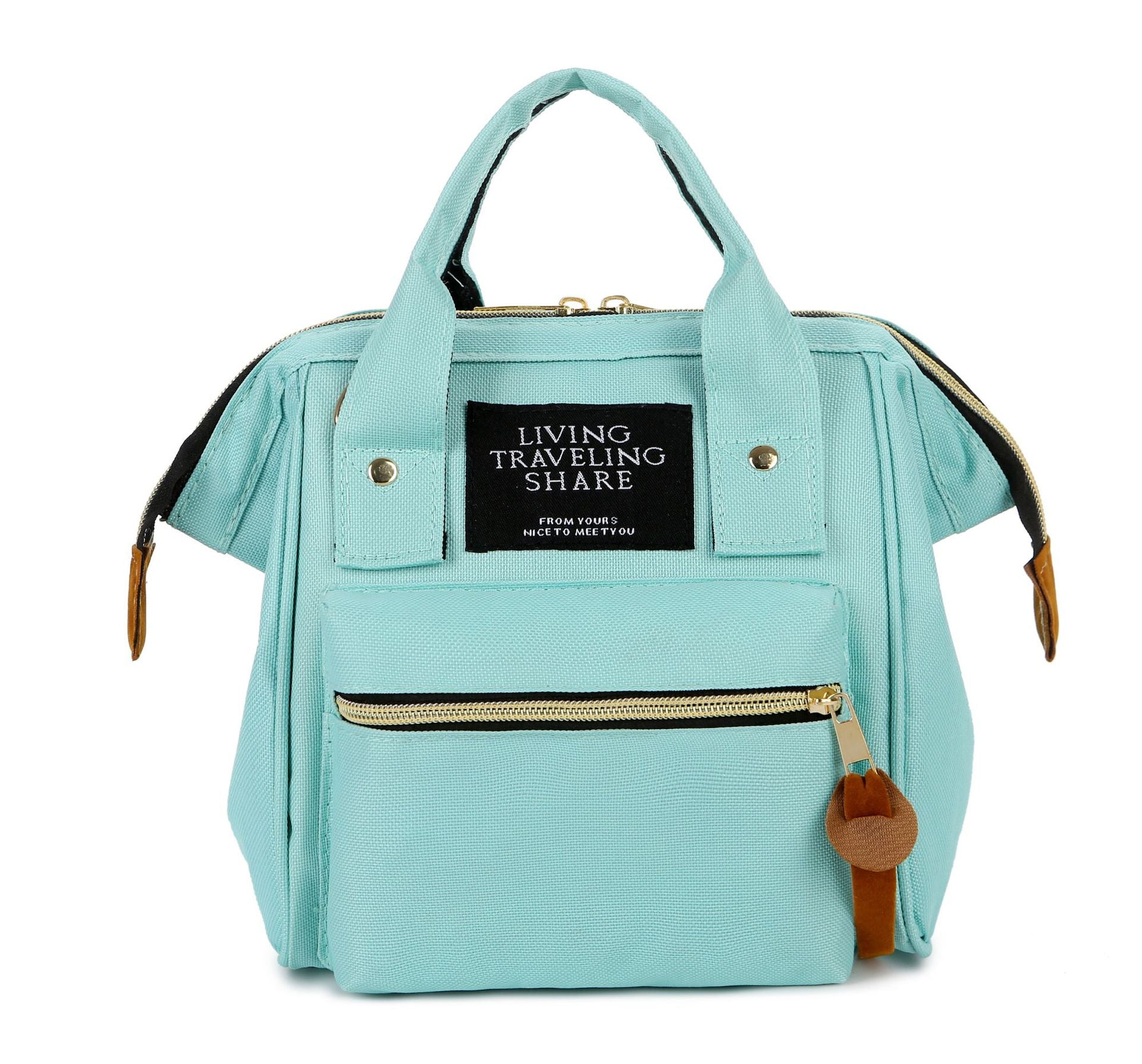 Small mother and baby bag fashionable and lightweight Oxford cloth backpack 2025 new mommy bag portable small bag wholesale
