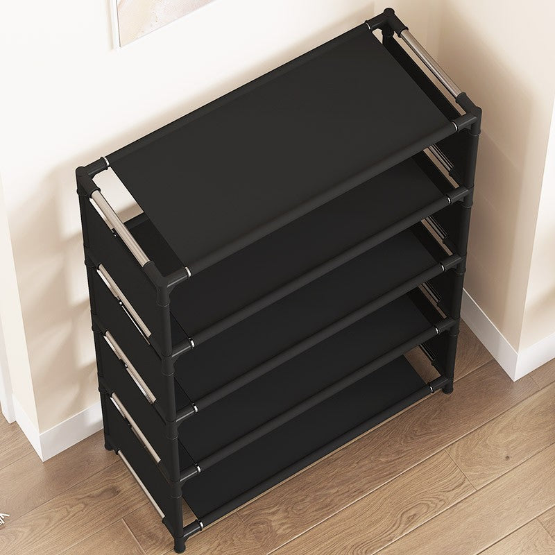 Simple shoe cabinet storage handy gadget space-saving shoe rack for home door economical bedroom student narrow large capacity