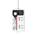 Electric vehicle socket automatically cuts off the power supply when full, intelligent anti-overcharge protector, battery car plug strip, long cable socket board