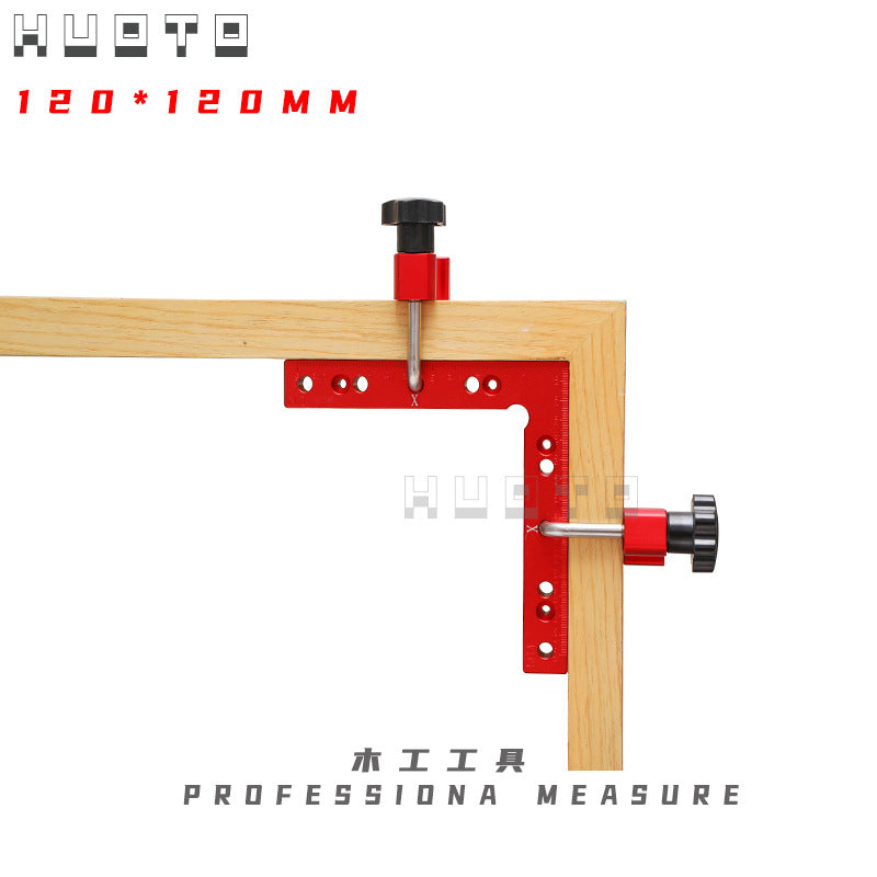 Woodworking Right Angle Positioning Clip Adjustable Fixed Clip Woodworking Puzzle Right Angle Positioning Ruler 90 Degree Right Angle Ruler Woodworking Tools