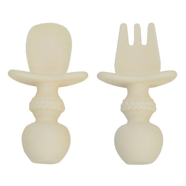 Cross-border hot-selling infants and young children eating complementary food silicone plate drinking water silicone feeding tableware seven-piece tableware set