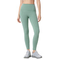 Naked yoga nine-point pants high waist hip belt flap pocket pants tight sports pants elastic tummy control fitness pants women d25036