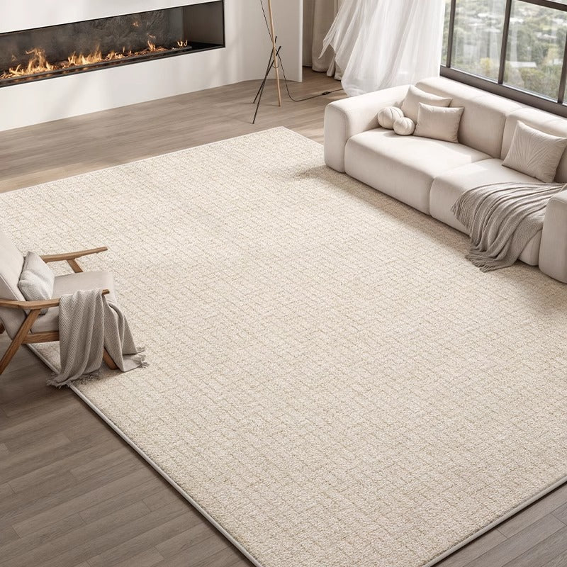Carpet living room  new cream style no-wash and wipeable light luxury high-end sofa coffee table blanket thickened room floor mat