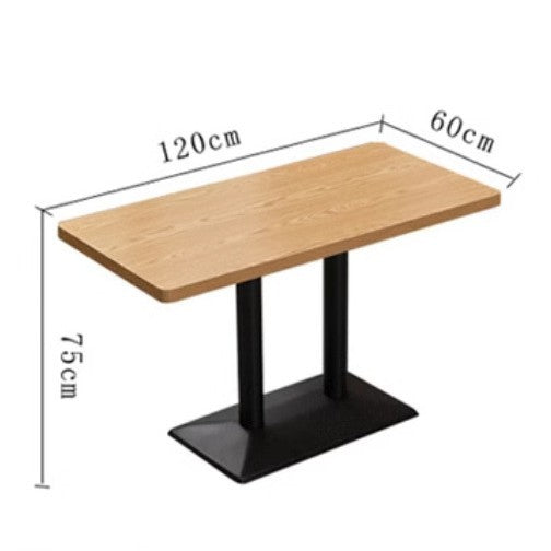 Customized catering booth sofa tea restaurant noodle shop snacks fast food milk tea burger shop plate sofa table and chairs