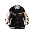 Boys' outerwear: new  collection - kids' baseball jacket, autumn apparel, trendy brand jacket for boys, perfect for spring and autumn