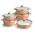 hot-selling marble multi-functional thickened die-cast soup pot mars ten-piece soup pot set pot wholesale
