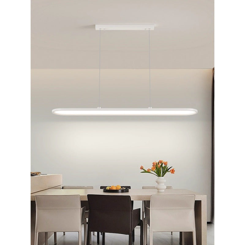 Circle of Light Restaurant Light Nordic Modern Simple Ultra-thin New Eye Protection Lighting Dining Table Study Bar Chandelier 1