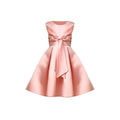 European and american style girls' dress - solid color sweet little girl's european and american princess dress - birthday party dress - butterfly design - chic and stylish