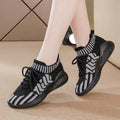 2026 spring new women's flyknit shoes - versatile mesh breathable lightweight shock-absorbing casual athletic running shoes (yeezy style)