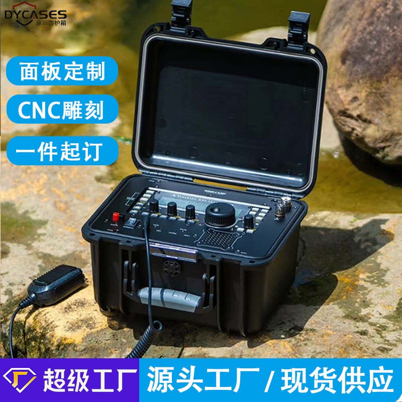Custom Supply Power Control Equipment Instrument Box Large Capacity Portable Toolbox Handheld Outdoor Exploration Box