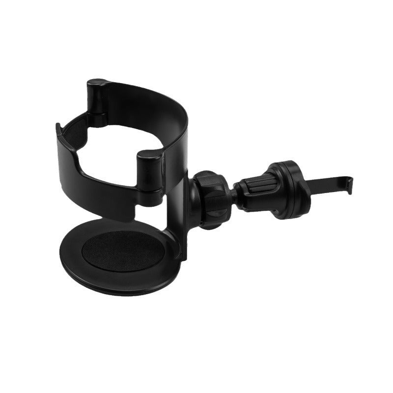 Multifunctional car drink holder & ashtray - universal air vent mount, anti-shake, must-have accessory